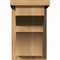 Ekena Millwork Monterey Smooth Corbel w/Backplate, Western Red Cedar, 7 1/2"W x 12"D x 12"H COR08X12X12MON01SWR - alternate 2